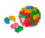 Логическая игрушка Куб умный малыш Логика №1 Т2452 /интелком/