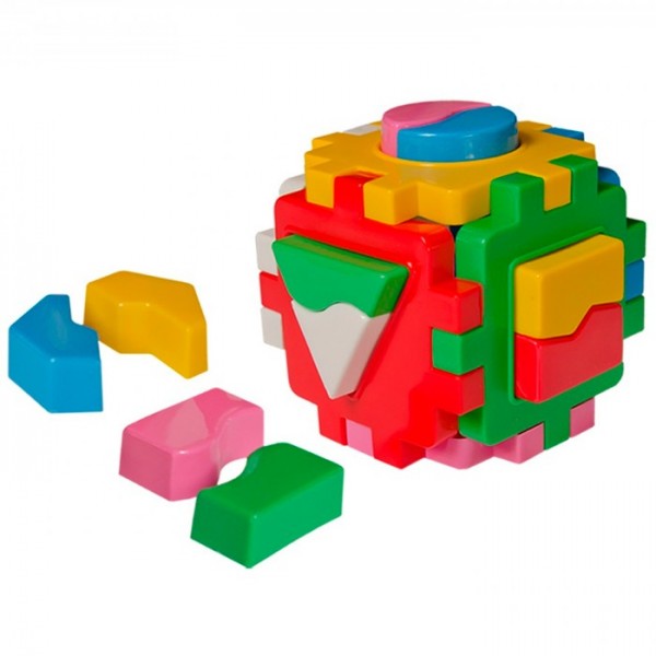 Логическая игрушка Куб умный малыш Логика №1 Т2452 /интелком/
