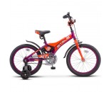 Велосипед двухколесный 14 Jet фиолетовый/оранжевый Z010 /STELS/