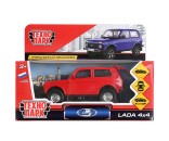 Модель LADA4X4-RD LADA 4х4 красный Технопарк  в коробке