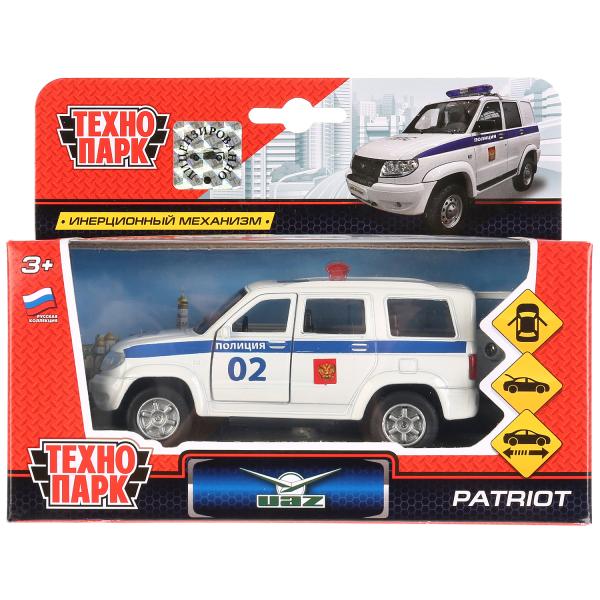 Модель SB-17-81-UP-P(W)-WB УАЗ Patriot Полиция Технопарк  в коробке