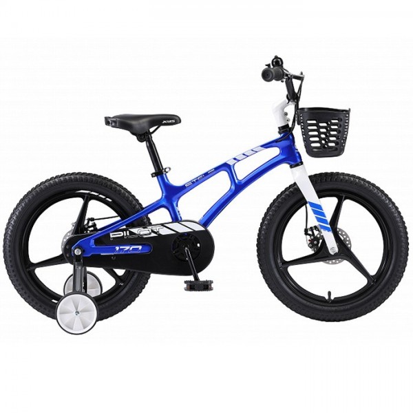 Велосипед двухколесный 18 Pilot-170 MD синий V010 /STELS/