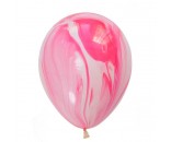 Шар 12/30см Многоцветный Pink 25шт шар латекс 6050443 /цена за упак/