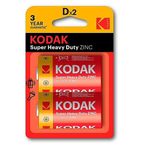 Элемент питания KDHZ-2BL Kodak 2xBL R20 / цена за 1 шт /