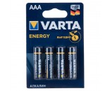 Элемент питания 04103213414 LR 3 Varta Energy 4xBL (40/200) / цена за 1 шт /
