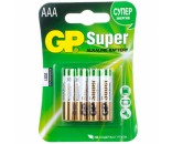 Батарейка GP Super AAA (LR03) 24A алкалиновая, SB4 / цена за 1 шт / 168551