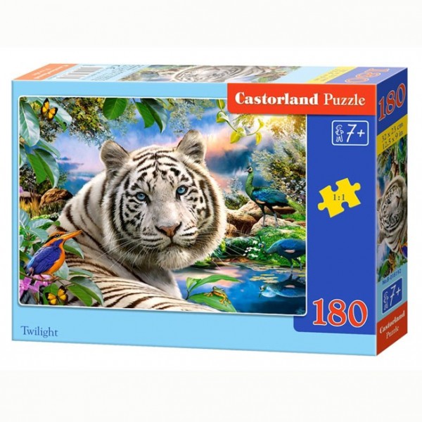 Пазл 180 Белый тигр В1-018192 Castor Land