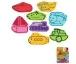 Набор резиновых игрушек Капитошка Водный транспорт 1629015B-R