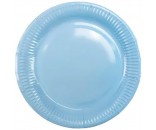Тарелка бумажная ламинированная Light Blue 18см 6шт 6056841