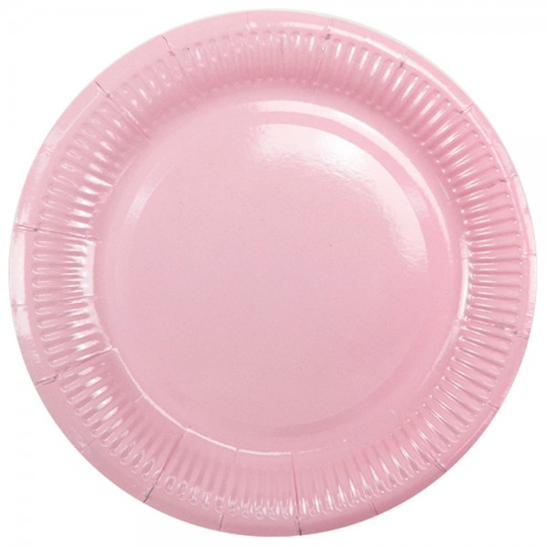 Тарелка бумажная ламинированная Pink 18см 6шт 6056896