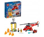 Конструктор LEGO 60281 Город Fire Спасательный пожарный вертолёт