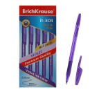 Ручка шарик фиолет. R-301 Violet Stick&Grip 44592 /Erich Krause/
