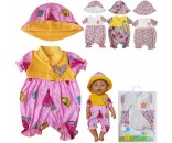 Одежда для куклы Песочник со шляпкой 107