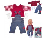 Одежда для куклы Комбинезон с рубашкой и носочками 310