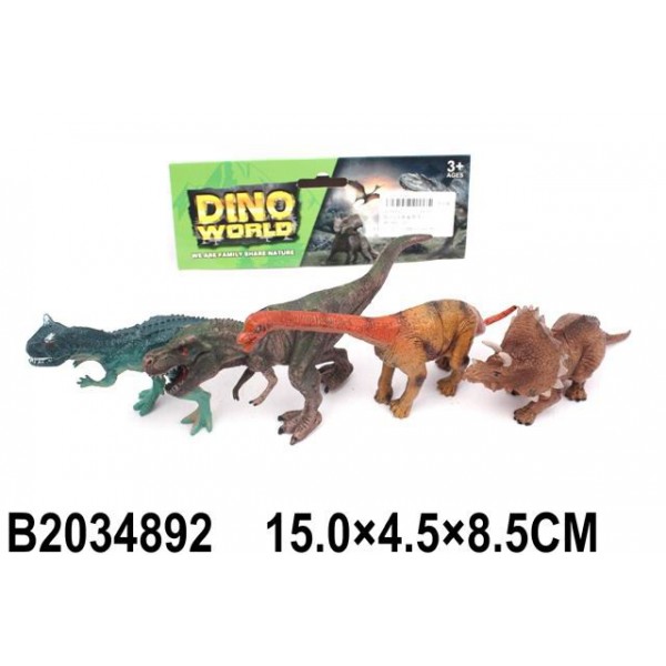 Набор животных 9916 Динозавры в пакете