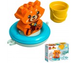 Конструктор LEGO 10964 DUPLO Приключения в ванной: Красная панда на плоту
