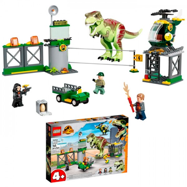 Конструктор LEGO 76944 JURASSIC WORLD Побег тираннозавра