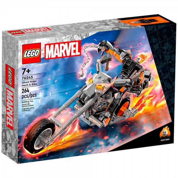 Конструктор LEGO 76245 Super Heroes Робот и мотоцикл Призрачного Гонщика
