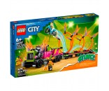 Конструктор LEGO 60357 CITY Трюковый грузовик и огненное кольцо
