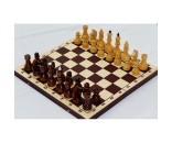 Шахматы обиходные лакированные с темной доской Р-11