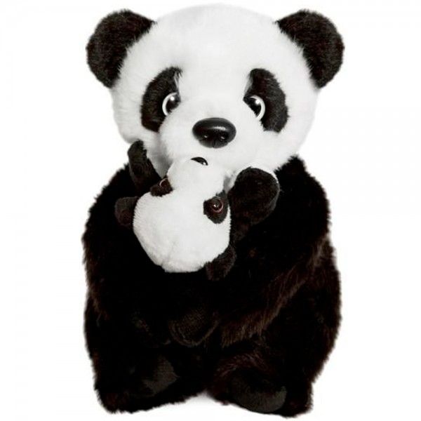 Панда с Малышом 25 см ML-SO-130222-25-20