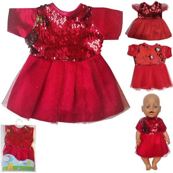 Одежда для куклы Платье Пайетки 118