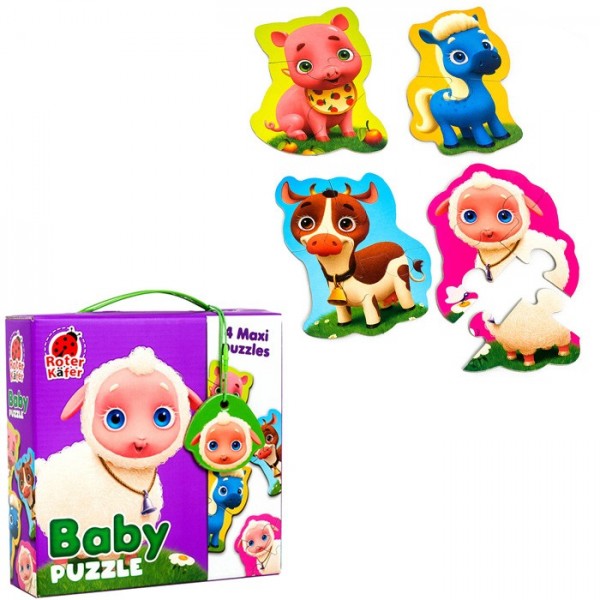 Пазл Baby puzzle MAXI Ферма RK1210-01 ROTER KAFER