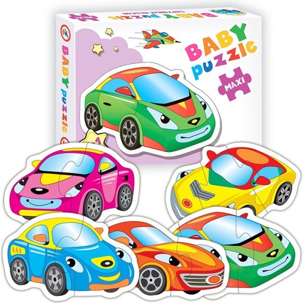Пазл Baby Puzzle Машинки 4001