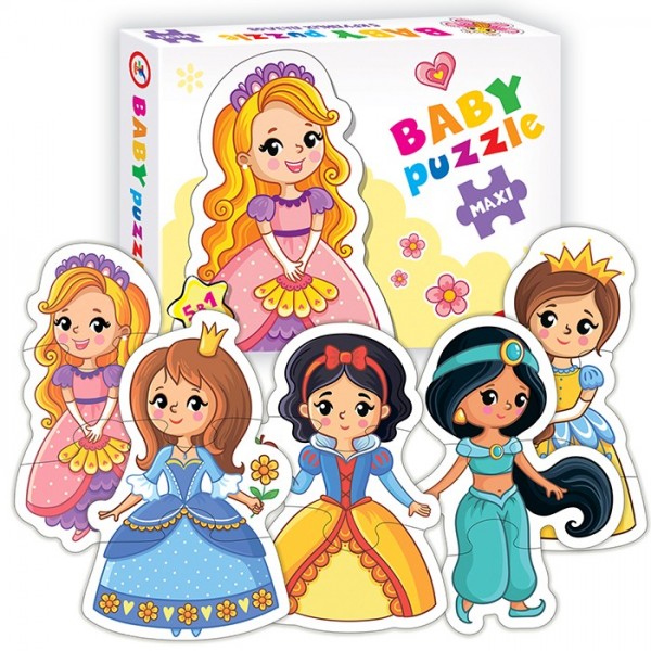 Пазл Baby Puzzle Принцессы 4077