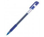 Ручка гелевая синий Pick Синяя 0,5мм с резиновым грипом GP_080024