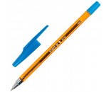 Ручка шарик синий STAFF AA-927 ORANGE 0,7мм 144075