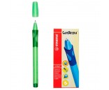 Ручка шарик синий для левшей с грипом Stabilo LeftRight 0,8мм 6318/2-10-41
