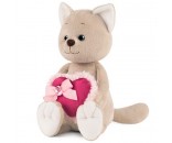 Романтичный Котик с Розовым Сердечком, 25 см MT-GU022020-1-25