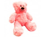 Медведь Мартин 65см  розовый с сердцем 402-с/38/121