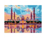 Набор для творчества Алмазная мозаика Мечеть Зайда 30*40 см Ам-062 LORI