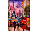 Набор для творчества Алмазная мозаика 30х40 см Париж после дождя НД-0356