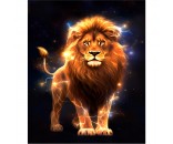 Набор для творчества Алмазная мозаика 30х40 см Величественный лев НД-0384
