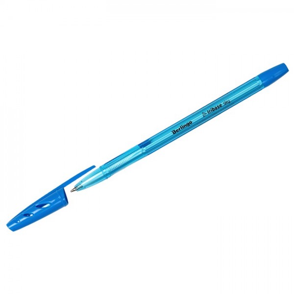 Ручка шарик светло-синяя 07,мм СВр_70952 Berlingo Tribase Sky 